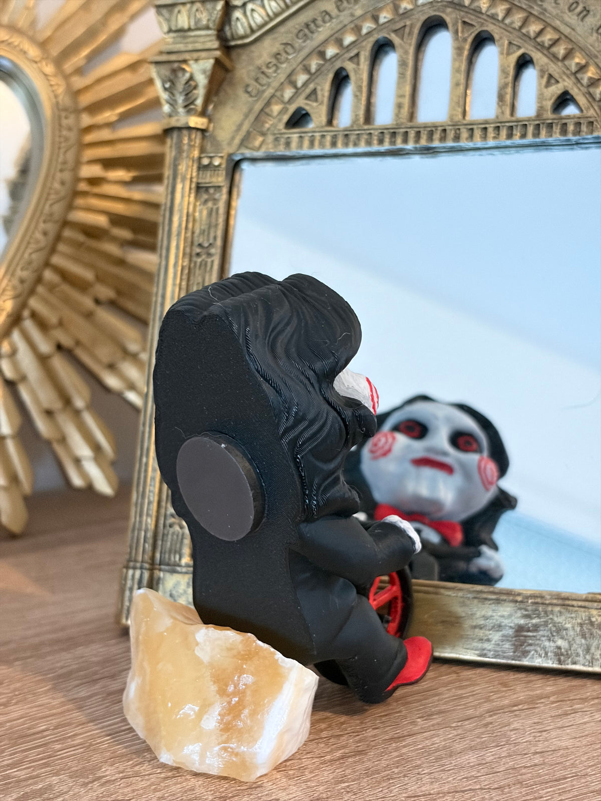 Aimant Figurine Masquée Creepy - Détails Peints